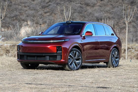 LEADING IDEAL L7 coches eléctricos chinos híbridos ultra lujoso SUV 210KM