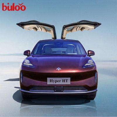 Hyper HT China Luxury SUV eléctrico puro Vida de la batería 550km-770km Puertas traseras del ala de la gaviota