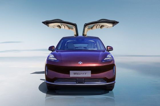 Hyper HT China Luxury SUV eléctrico puro Vida de la batería 550km-770km Puertas traseras del ala de la gaviota