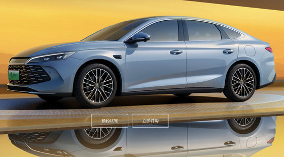2025 BYD Qin L DMi Coches eléctricos de 4 puertas y 5 asientos con carga rápida de 0,42 horas y soporte AC / DC